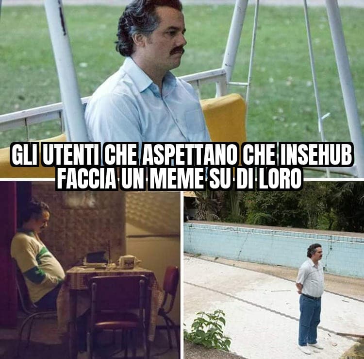 Mi sta tornando l'ispirazione per meme come un tempo :') 