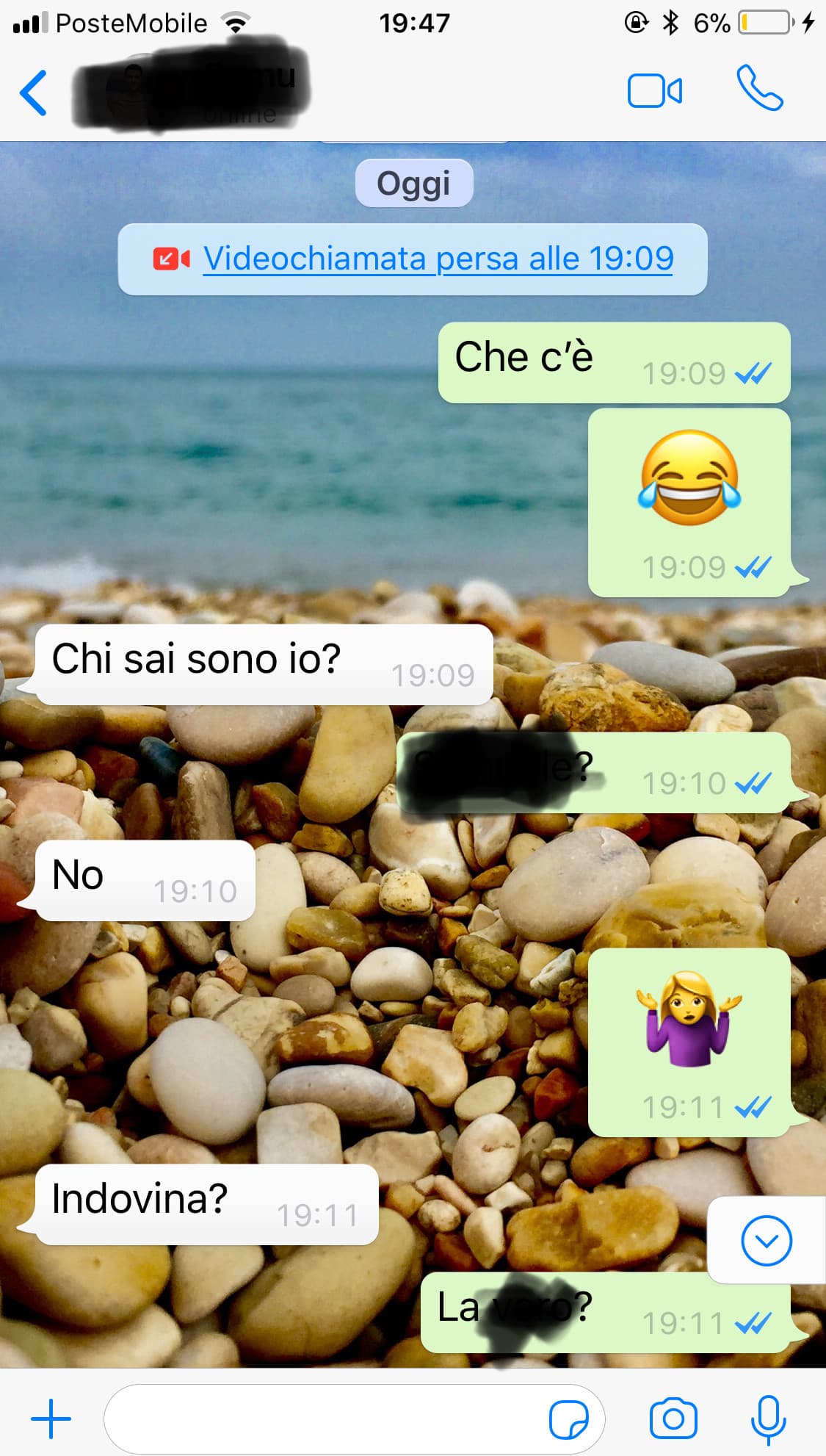 sono mesi che non ci scriviamo,ti conosco solo di vista cacchio di problemi hai 