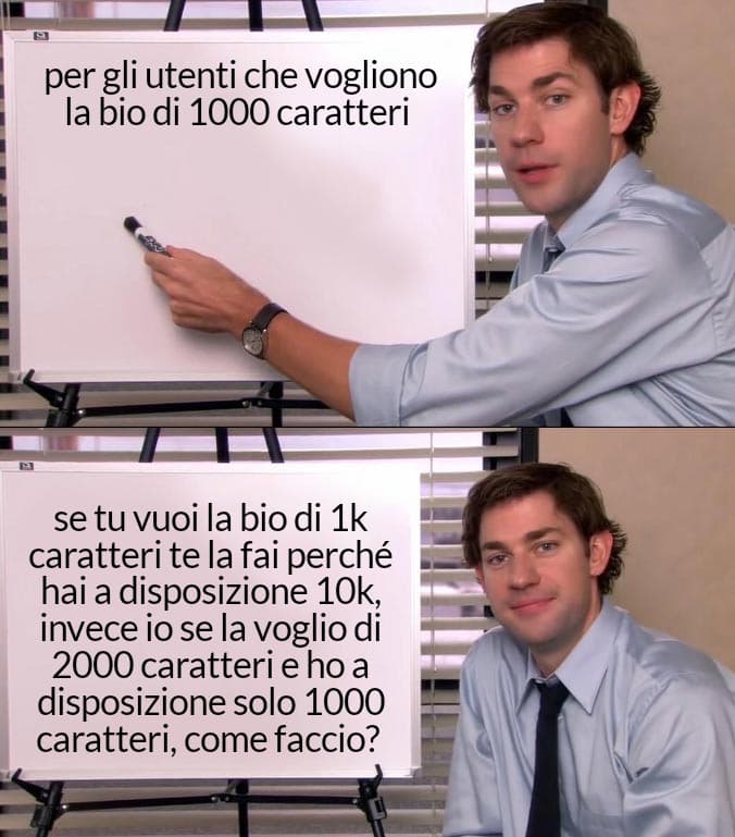 Non so se mi sono spiegata, vabeh. 