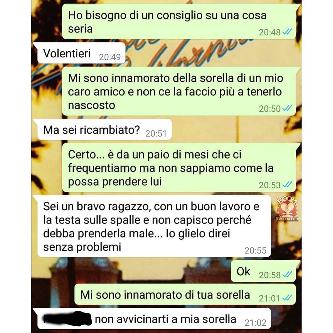 non l'ha presa bene