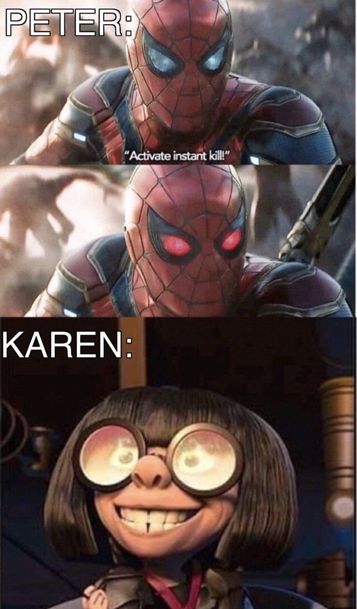 Ma sono io quando mi chiedono di fare qualche cazzata!!! Sono Karen versione uomo ???