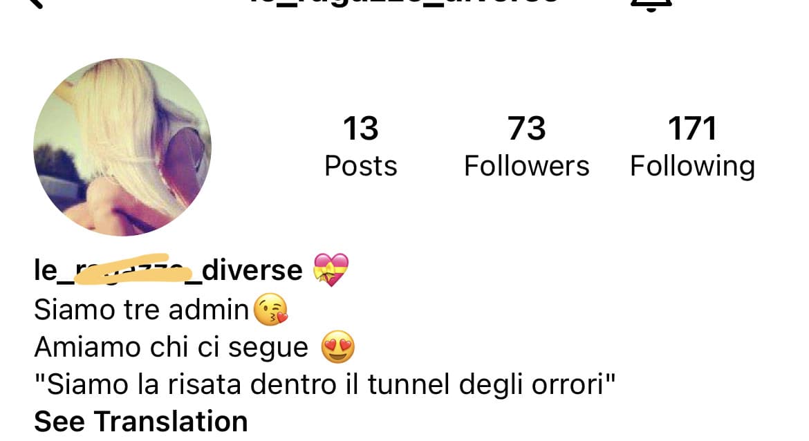 Mi sono reso conto che seguivo un sacco di pagine cringe del genere, il cringe che andava di moda nel 2016