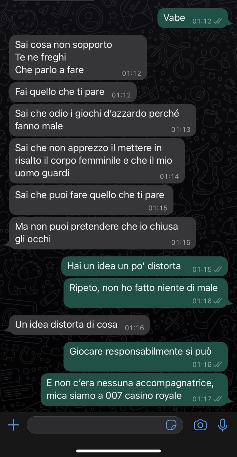 Si litiga per essere entrato con i bro al casino, che due coglioni 