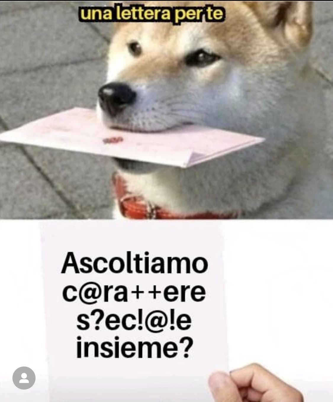 mi sono appena resa conto che non ho nessuno a cui mandare questo ahahaha. In realtà qualcuno ci sarebbe ma abita in culo al mondo. Che bella la vita 