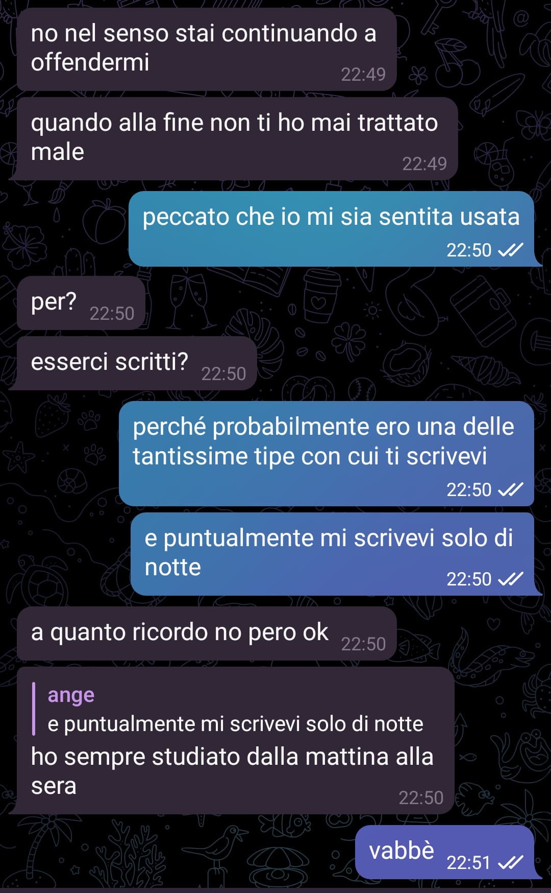 lo so che vi interessa il mio drama 