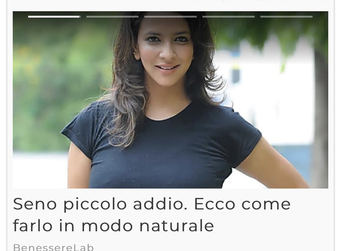 Insegreto sta forse cercando di dirmi che devo operarmi per avere un seno bello grande? Mmmh 