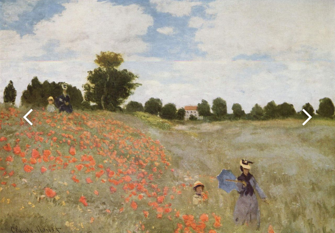 "I papaveri", Monet 