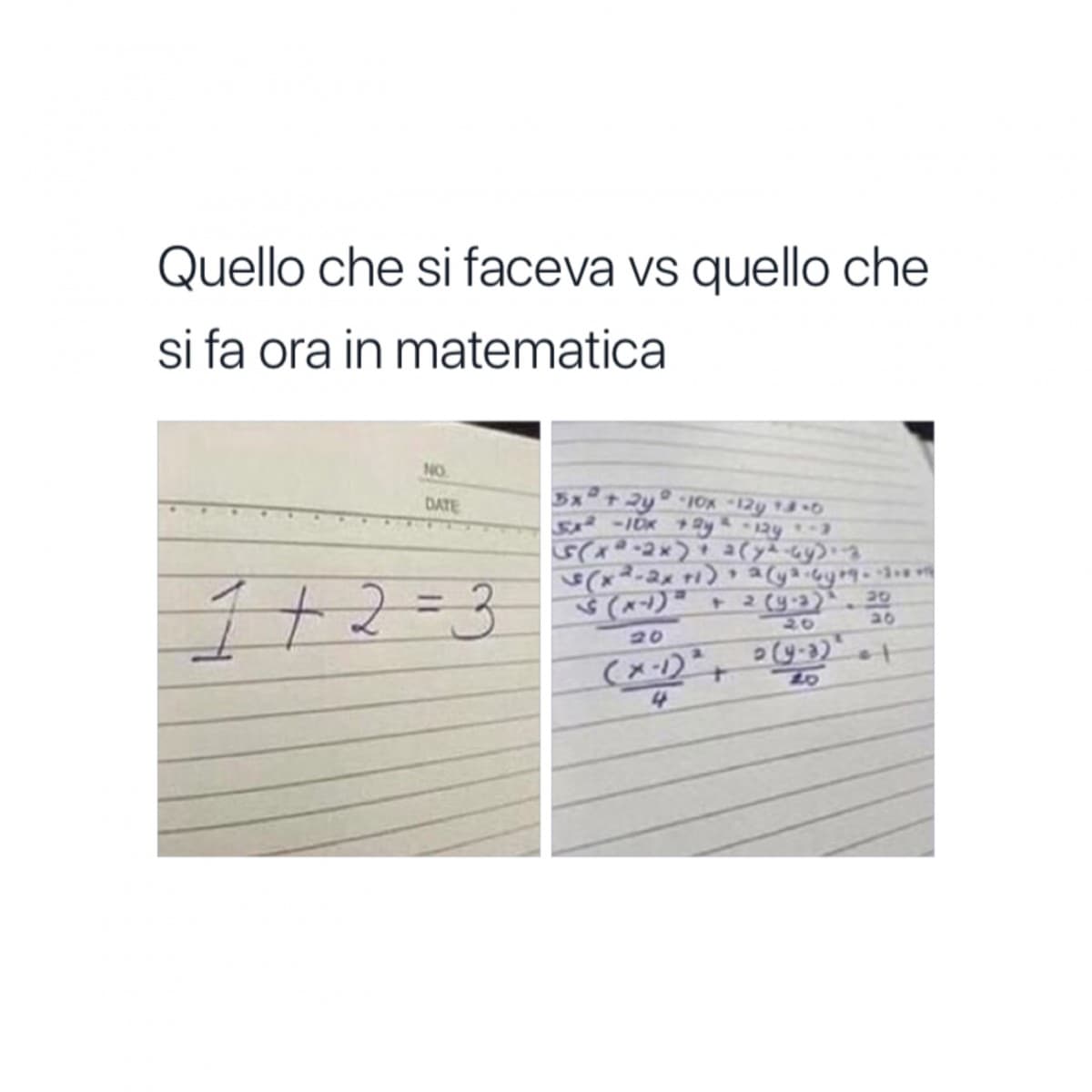 La matematica