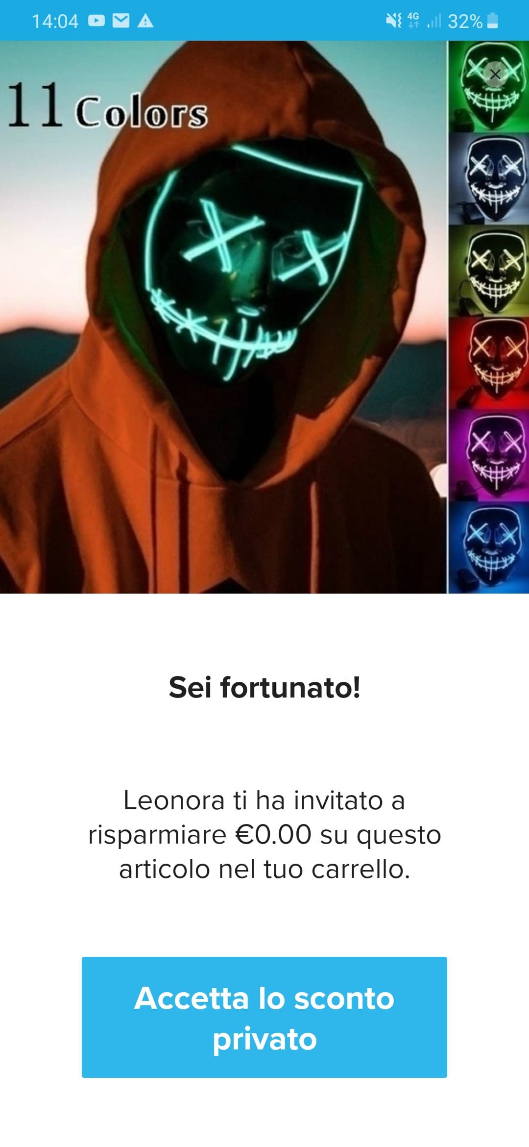 Prima non ero convinto ma ora che è scontata sono tentato di comprarla 