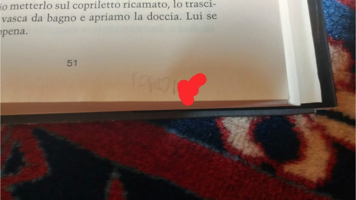 Quando compri libri di seconda mano: