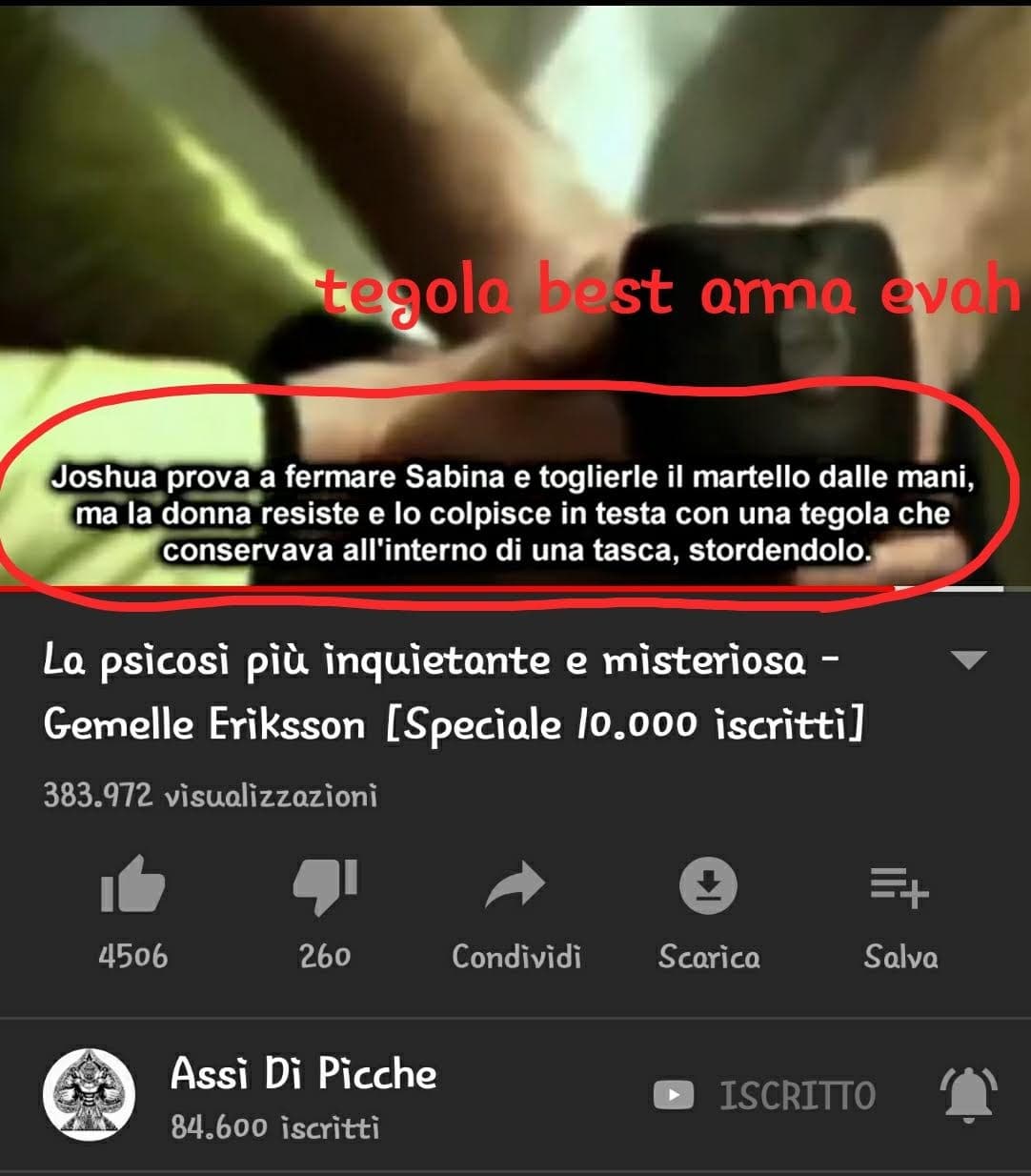 Non so perché ma questa frase mi fa morire dal ridere