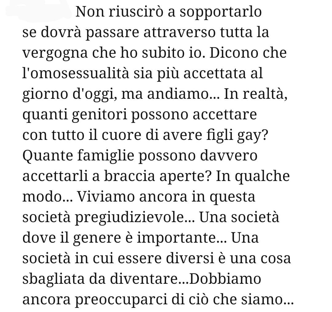 Stavo leggendo una novel su Wattpad e mi sono imbattuta in questa frase... 