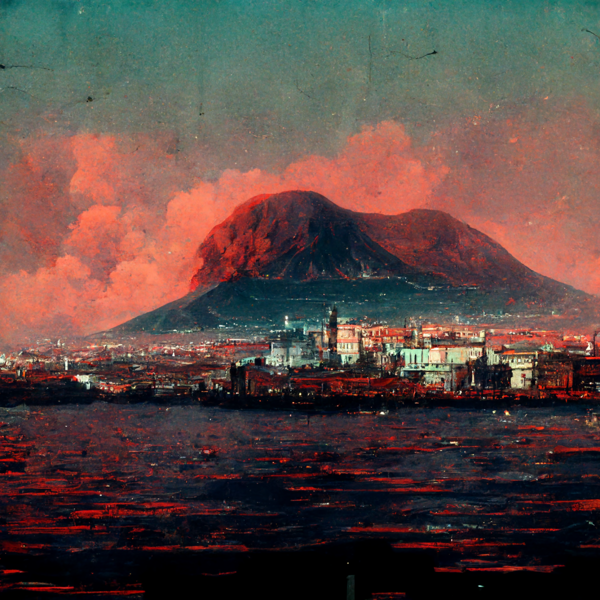 Ho chiesto ad una AI di creare Napoli in stile cyberpunk 