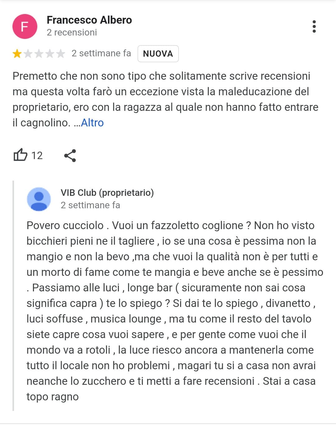 È un utente di insegreto finto intellettuale medio ahahaha 