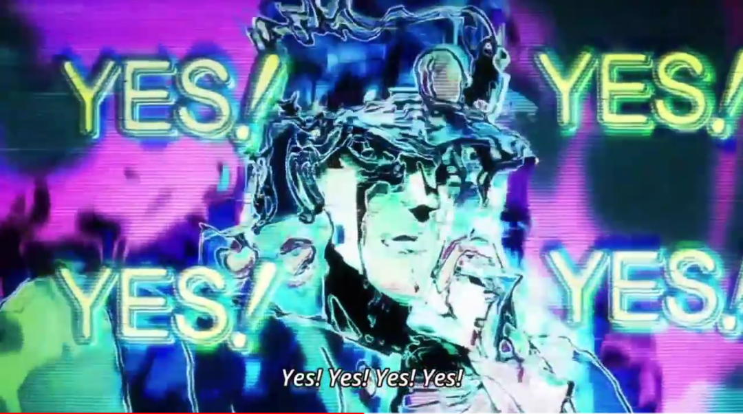 Quando ti chiedono se vuoi intasare gli shouts di JoJo reference: