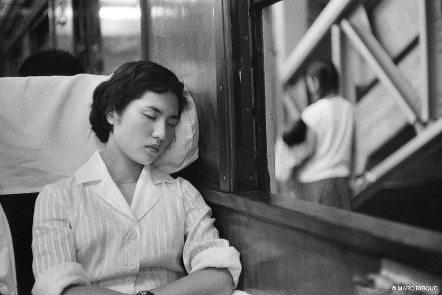 Giappone, 1958 ?
In treno ? 