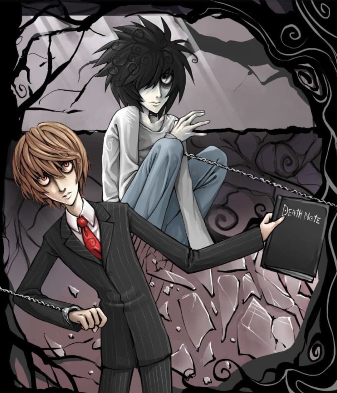 La fanart perfetta di Death Note non esis...