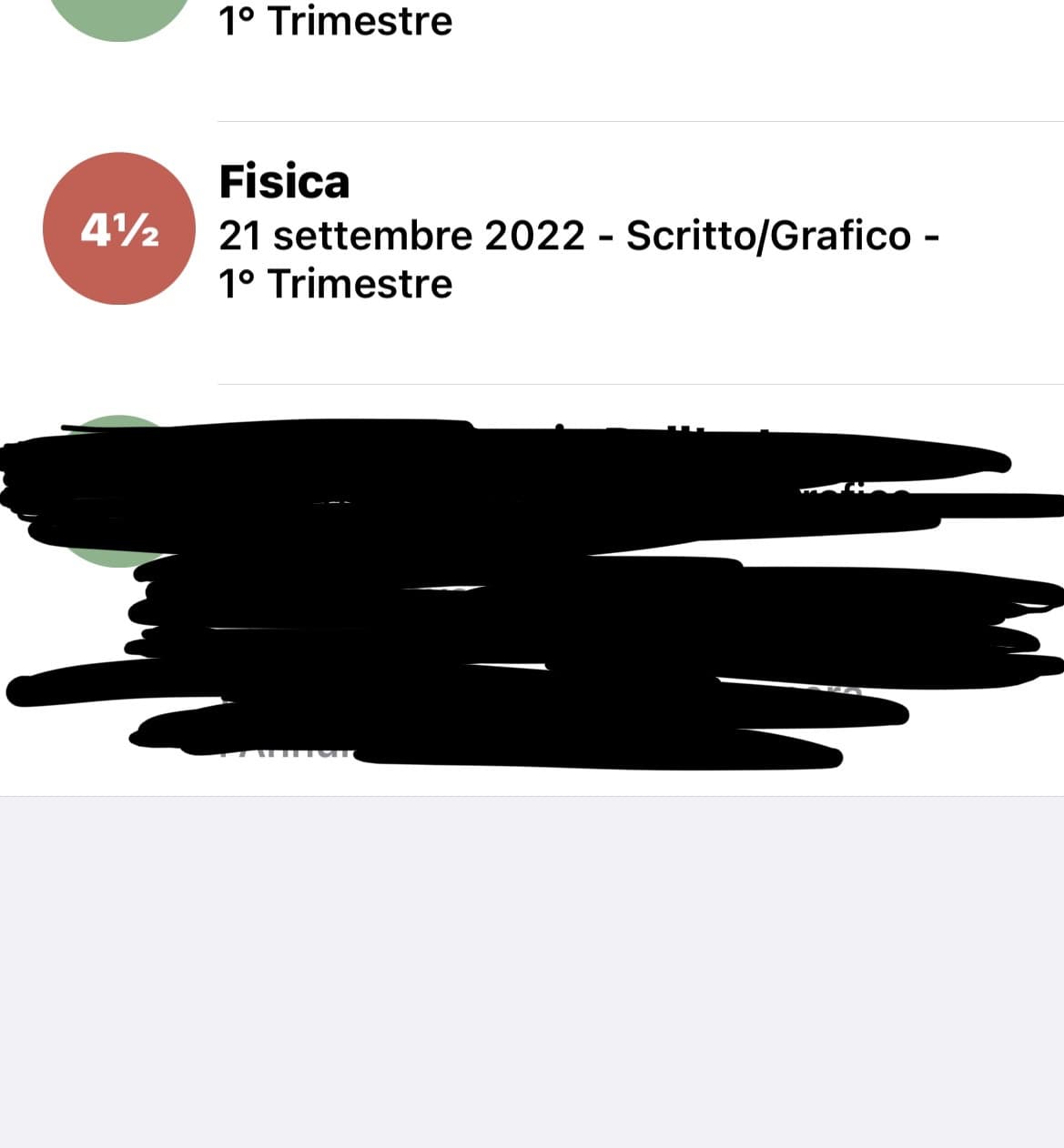 Sapete cosa mi da fastidio? Non è aver preso questo nonostante lo studio, ma vedere gente in classe mia che non fa nulla prendere più di me.