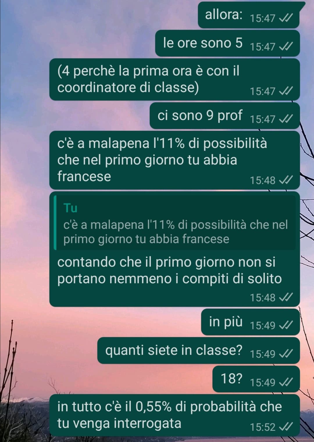 ammetto di non esser sicura dell'ultimo calcolo ma heyy, a questo serve la scuola