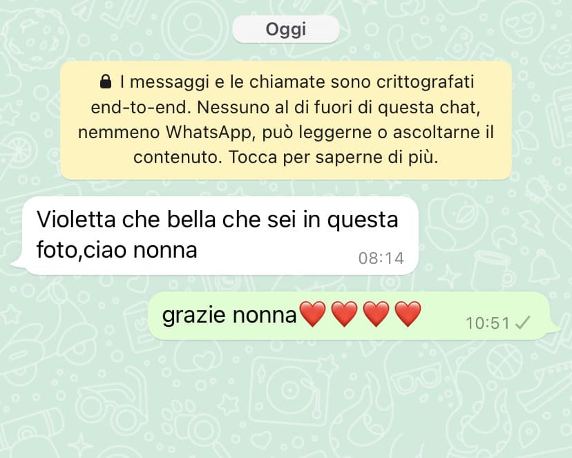 mia nonna ogni volta che cambio foto profilo mi spacca HAHAHWH