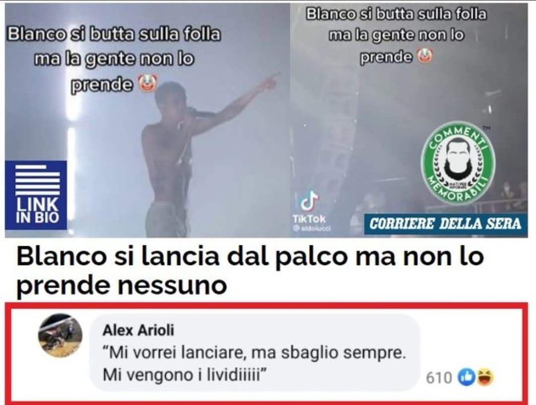 Ma voi sapete chi sono cioè come utente dico