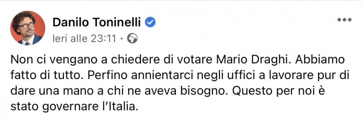 Beh signor Toninelli lavorare negli uffici è il vostro lavoro...