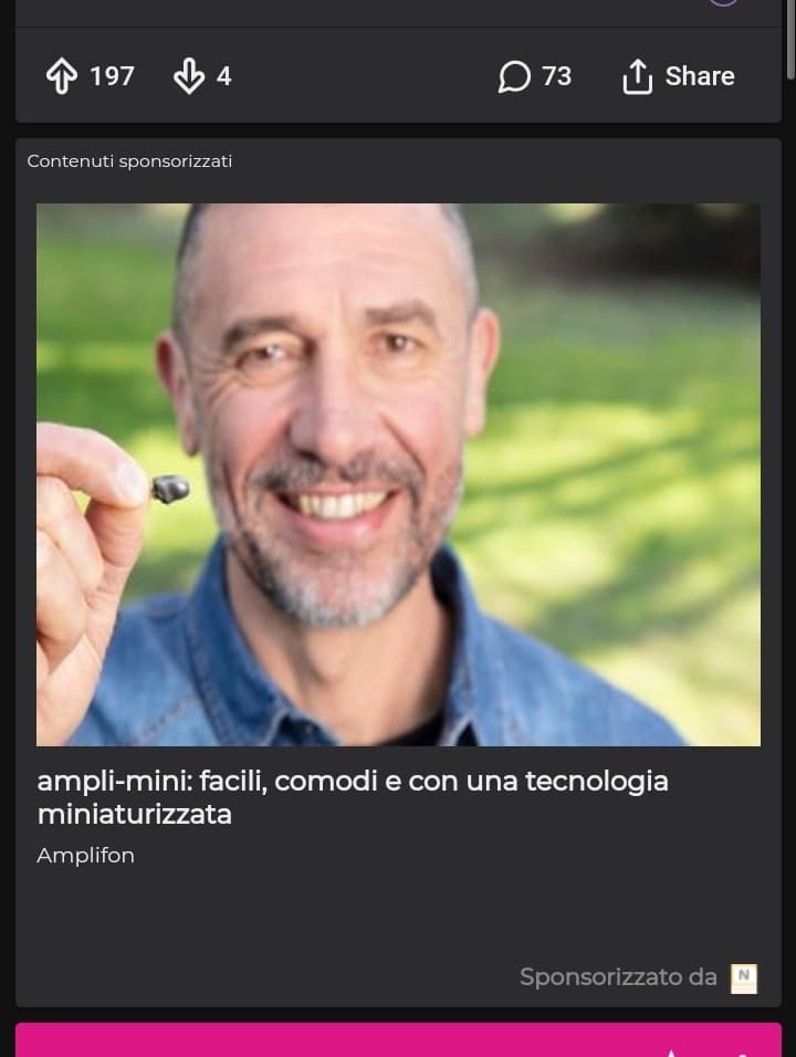 Ma in che senso mini? Cioè, non mi sembra così piccolo... Anzi, penso sia anche abbastanza grande. Probabilmente dalla foto non si vede, quindi si tratta solo di un equivoco. 