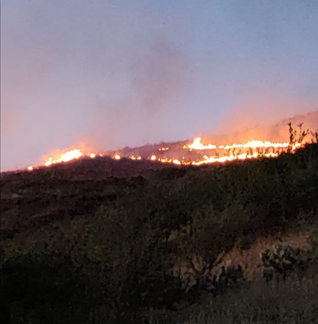 Mega incendio oggi, fantastico direi 