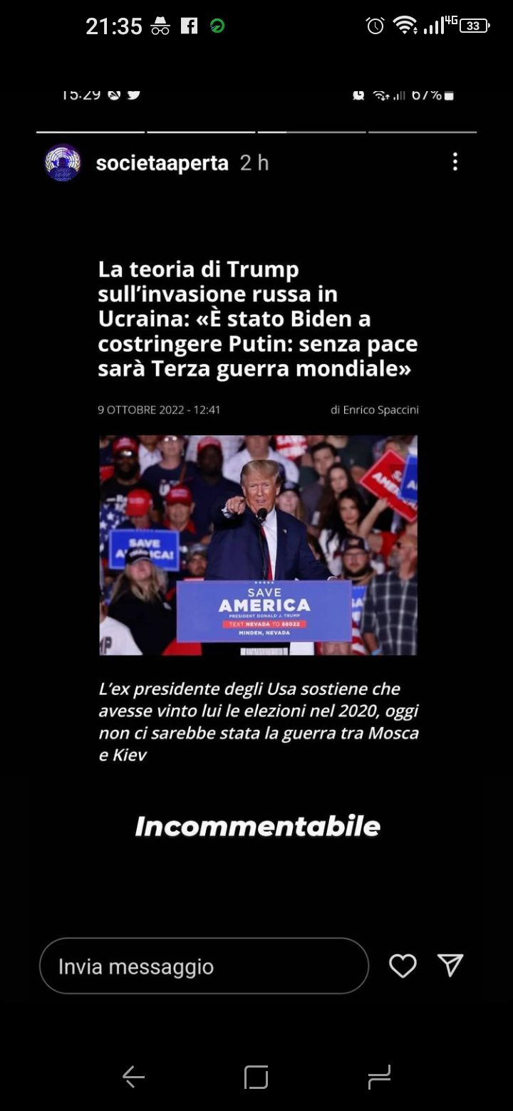 Dove sono quelli dalla parte di biden.