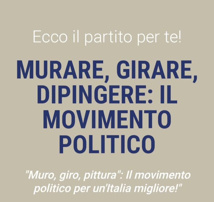 Movimento Murare , girare , dipingere ???