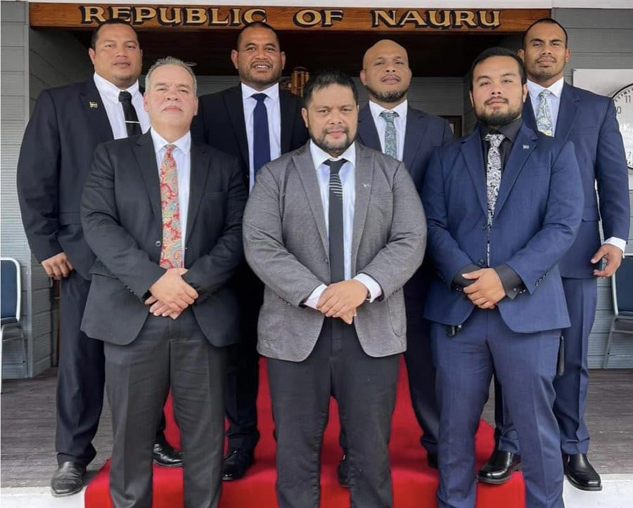 Ecco il nuovo governo di Nauru guidato dal Presidente Russ Kun 