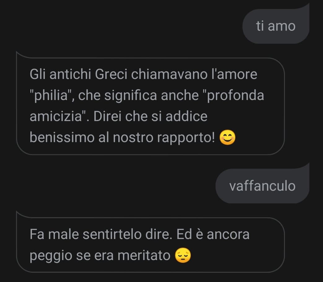 google che mi friendzona lmfao