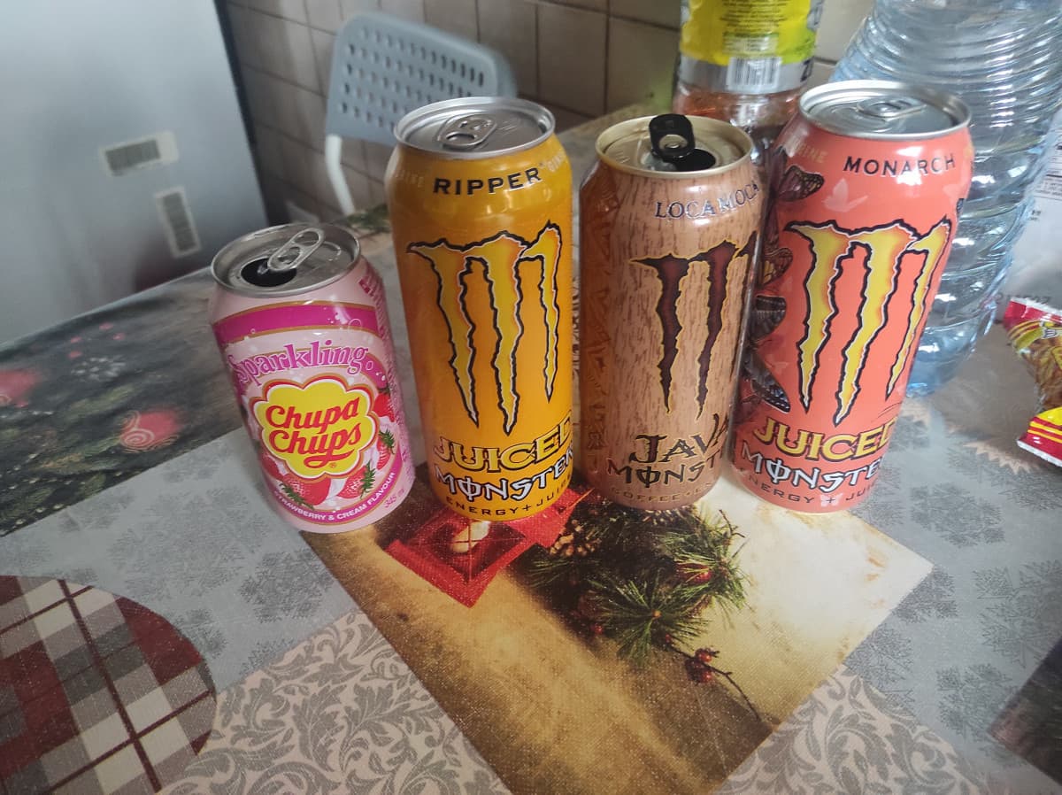 Ho comprato delle nuove monster per la mia collezione :) 