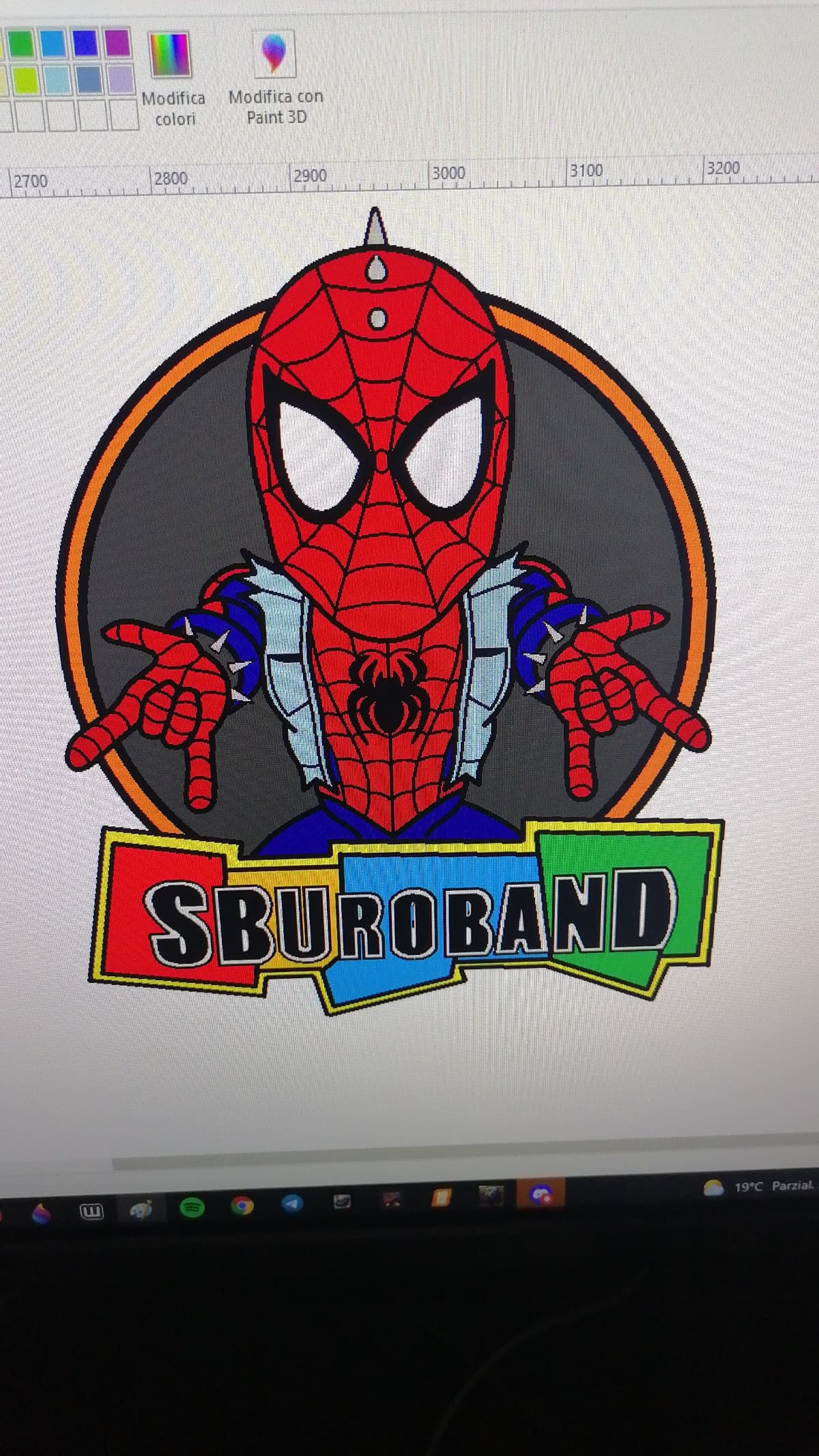 ho fatto il logo della mia nuova band