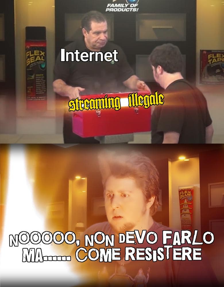 Lo streaming illegale è......... illegale ?