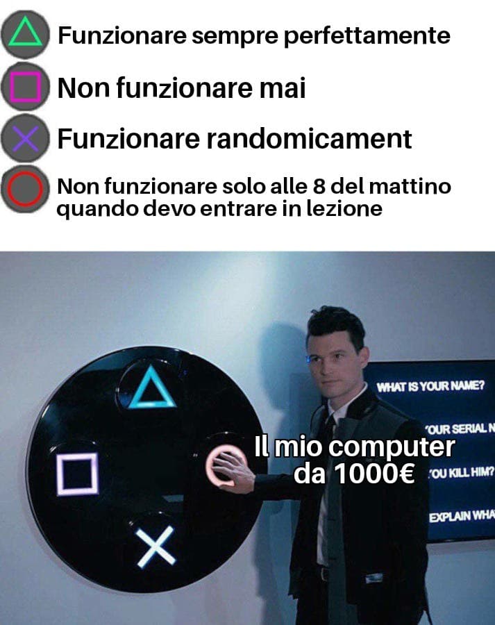 Hahahahaha tua sorella è simpatica.