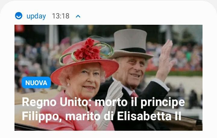 È appena morto il marito della regina Elisabetta