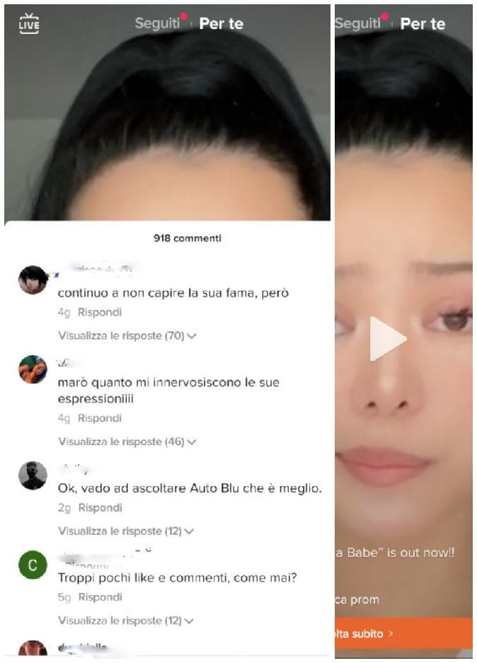 POV: hai aperto i commenti di un video di Bella Poarch e ci sono solo hater italiani