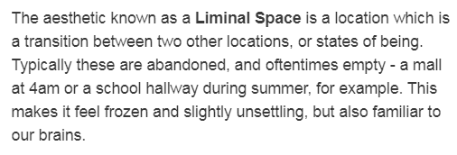 Oggi i miei amici sono più silenziosi del solito, quindi vi spiego il concetto di liminalità.