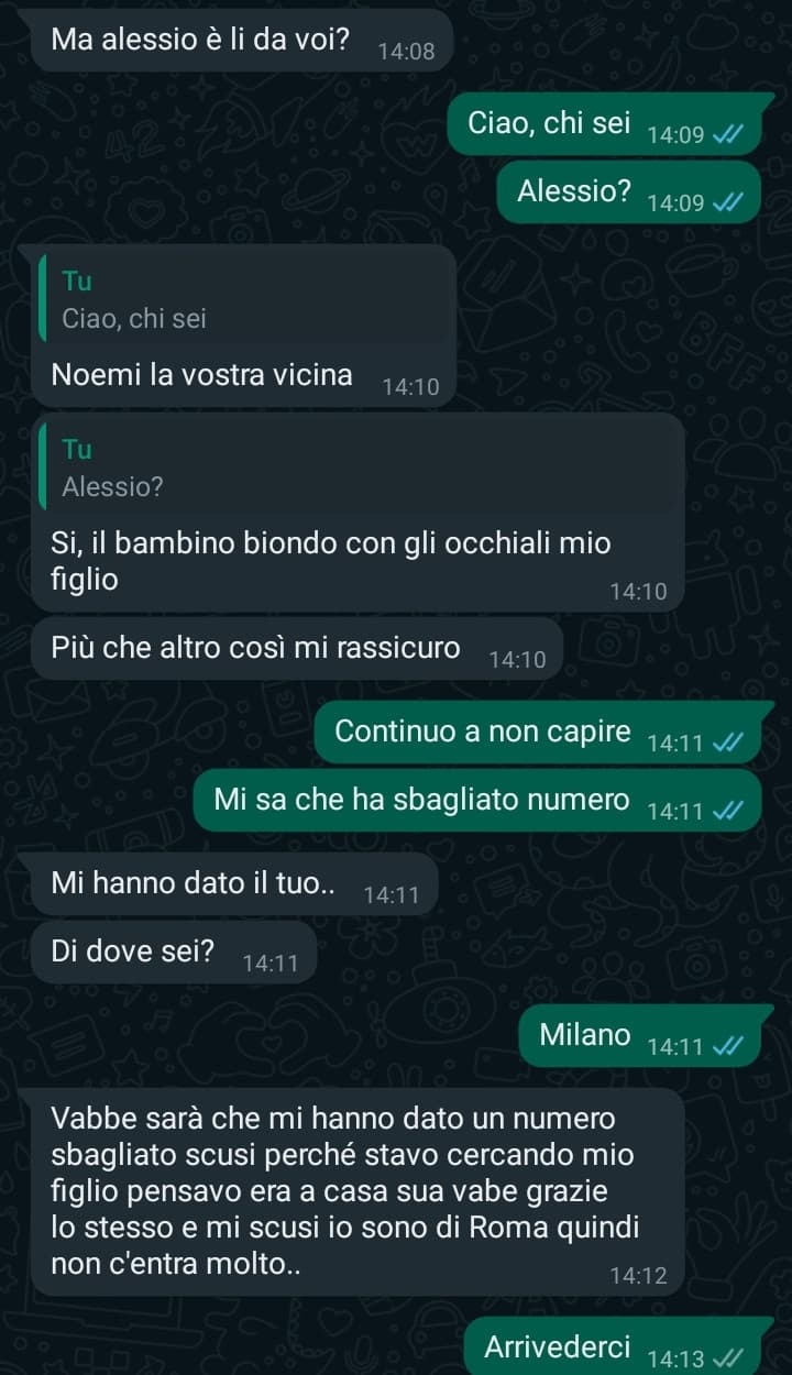 Non capisco se mi stia prendendo in giro o è seria 