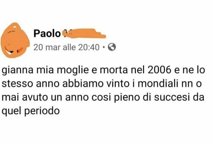 2006...il migliore anno della mia vita