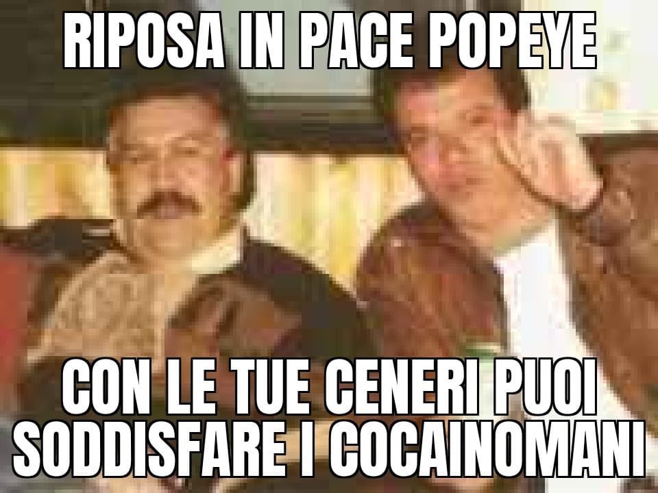 RIP braccio destro di Escobar