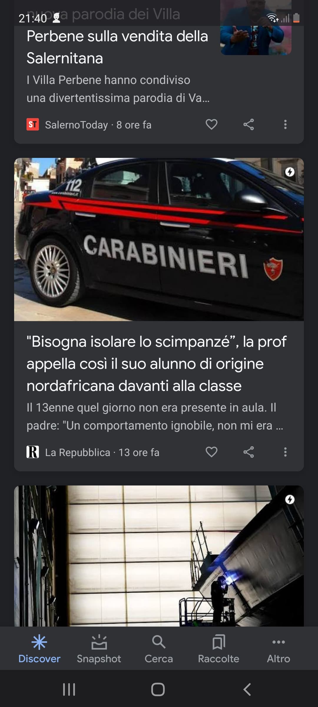 "Dagli insegnanti puoi solo imparare" Imparare cosa? Come non essere tra 20 anni?