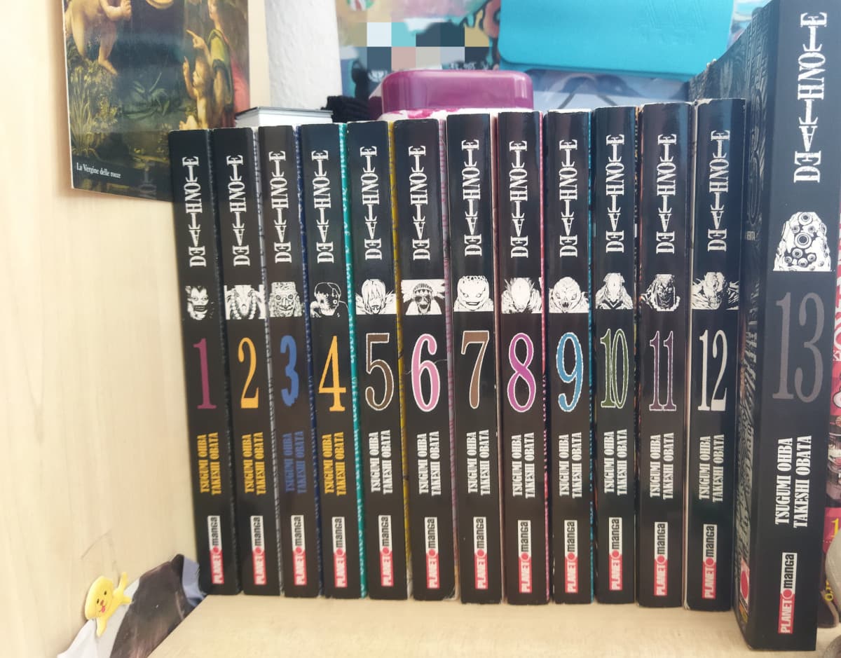 Vi flexo i miei manga di death note ( ͝° ͜ʖ͡°)ᕤ