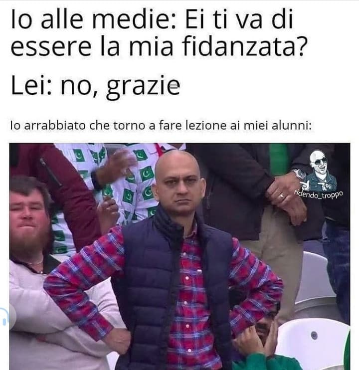 Io invece dissi di sì ma ero alle superiori. 