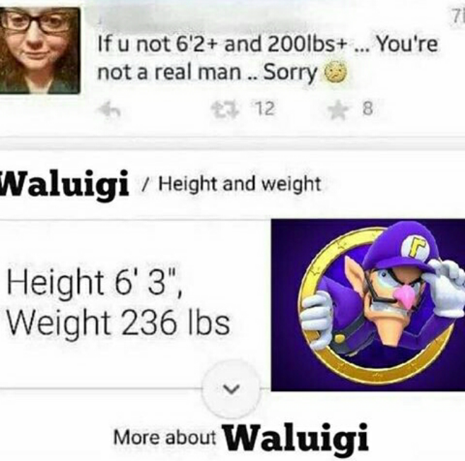 Vorrei tanto essere waluigi ?