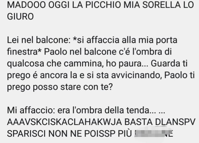 Quasi quasi rimuovo all'amicizia a sto tipo non lo conosco nemmeno 