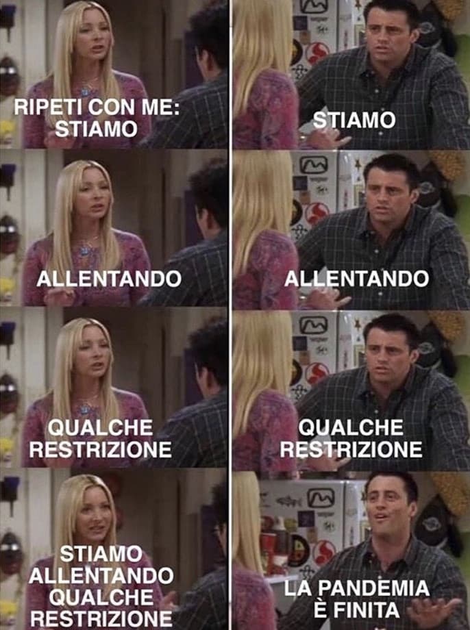 Su dai, ripetete con me 