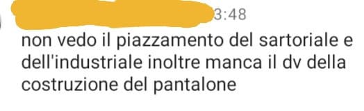 Ma è cogliona? 1- nella consegna non ha mai parlato dei piazzamenti. 2- il dv magari lo consegnato nella consegna precedente? Che è appunto del dv. Ma proprio a me, in prima, mi doveva capitare sta rincoglionita che ha preso la laurea l'anno scorso?