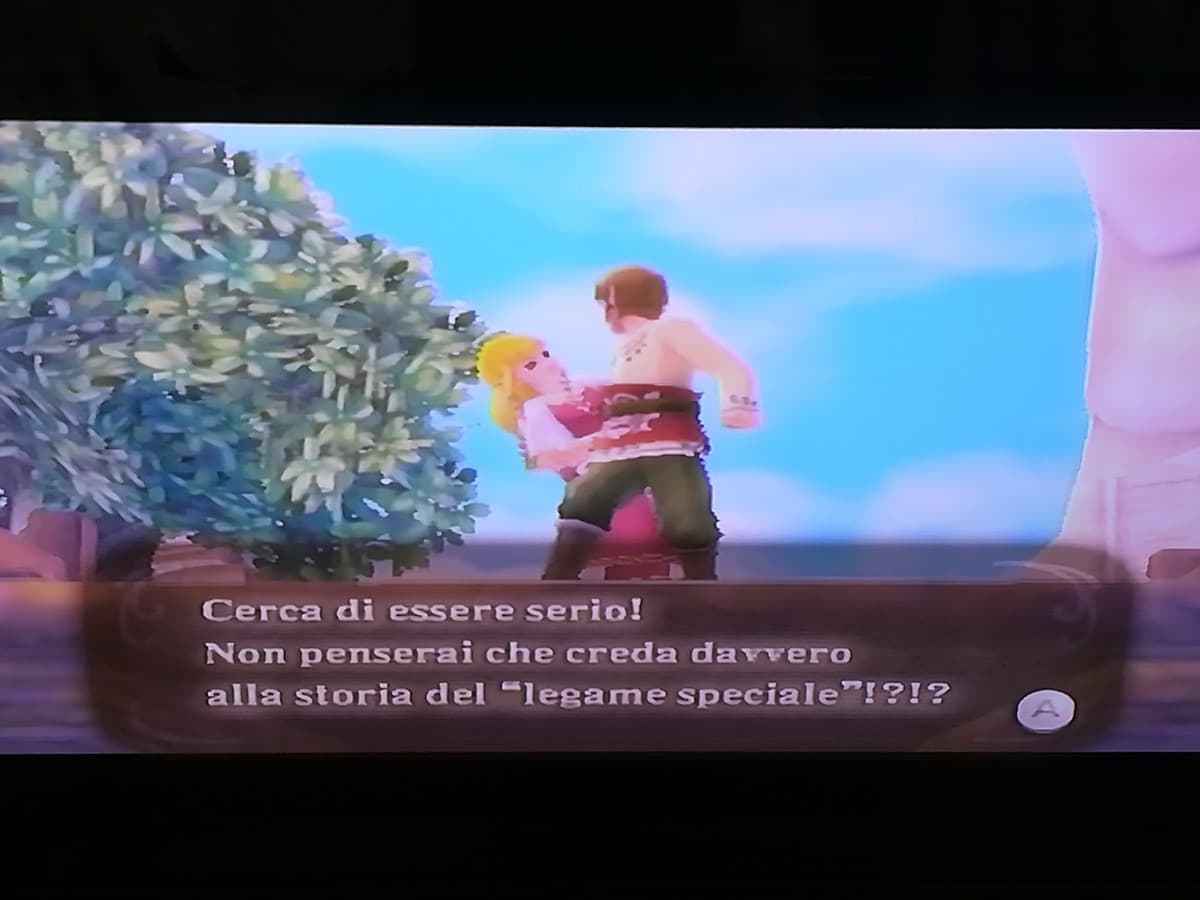 Zelda ma che tocchi? Zeldaaaa ma cosa diciiiiiiiiii